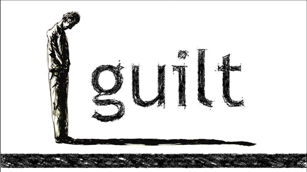 why a person cannot accept guilt